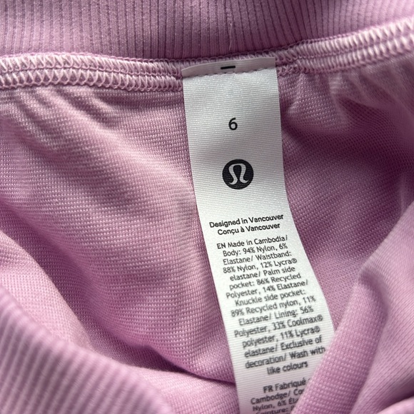 LULULEMON Dance Studio High-Rise Short 3.5" In    Vitapink - Picture 6 of 7